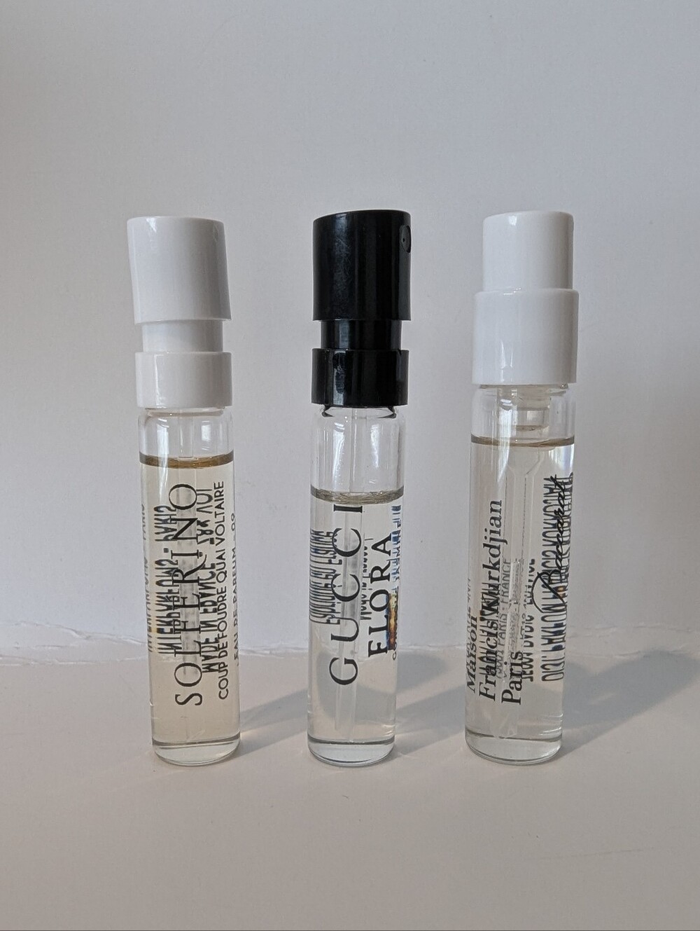 Baccarat, Gucci, Solferino Samples Lot